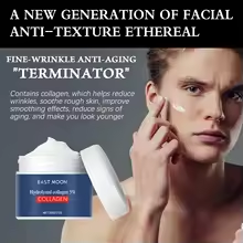 Retinol & Hyaluronic Acid Anti‑Aging Moisturizer for Men – Firming & Hydrating Cream with Collagen to Reduce Fine Lines