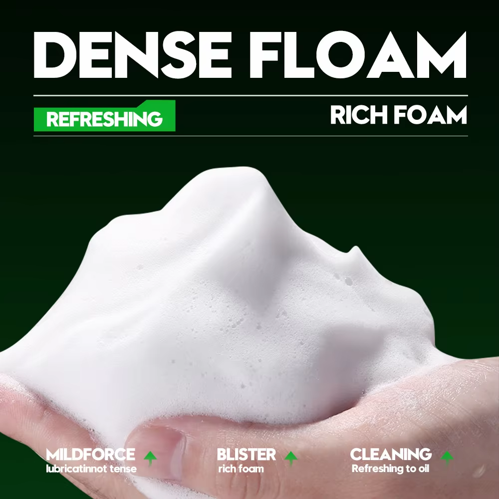 Men’s Deep Cleansing Face Wash – Oil Control & Blackhead Remover for Oily Skin, Pore Refining Facial Cleanser (100g)